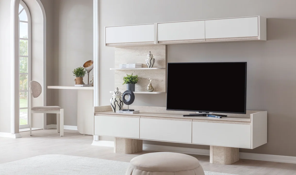 TV Ünitesi Tasarımında Trendler: 2025’te Neler Moda?