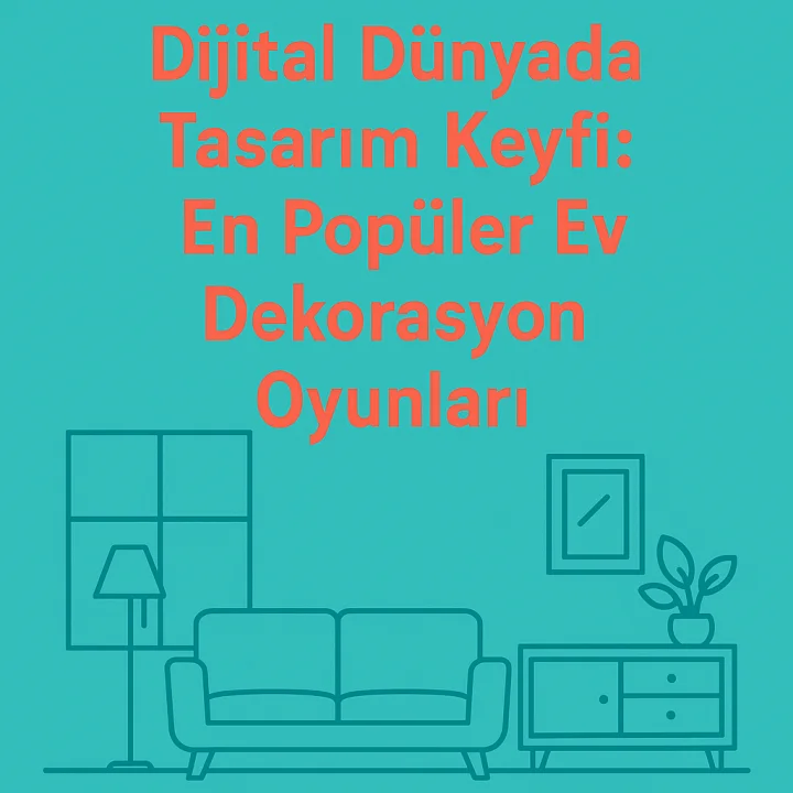Dijital Dünyada Tasarım Keyfi: En Popüler Ev Dekorasyon Oyunları