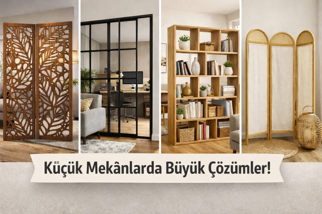 Separatör (Paravan) Nedir? Küçük Mekânlarda Büyük Çözümler
