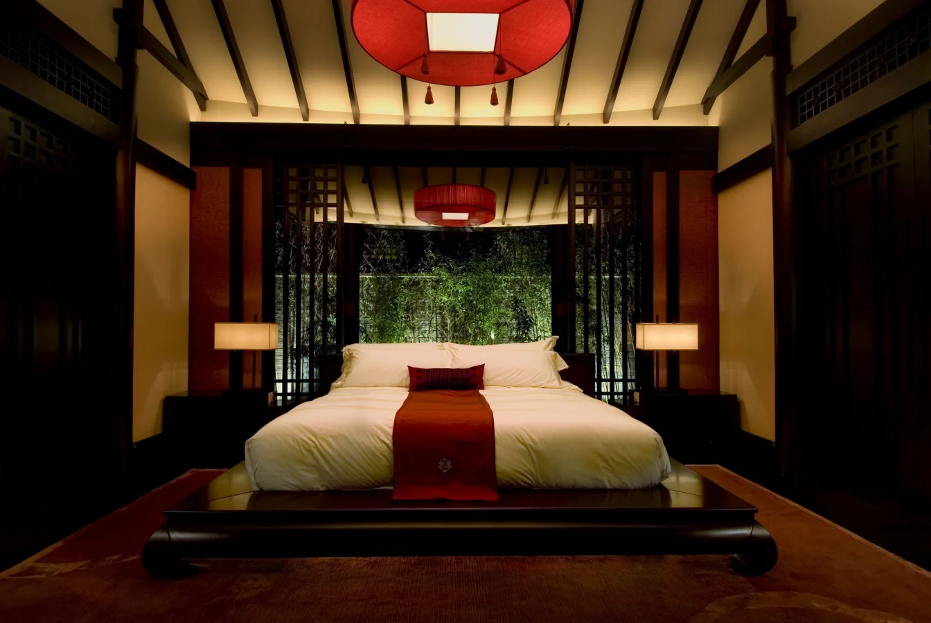 Asya Tarzı Yatak Odası Dekorasyonu: Dinginlik ve Rahatlama